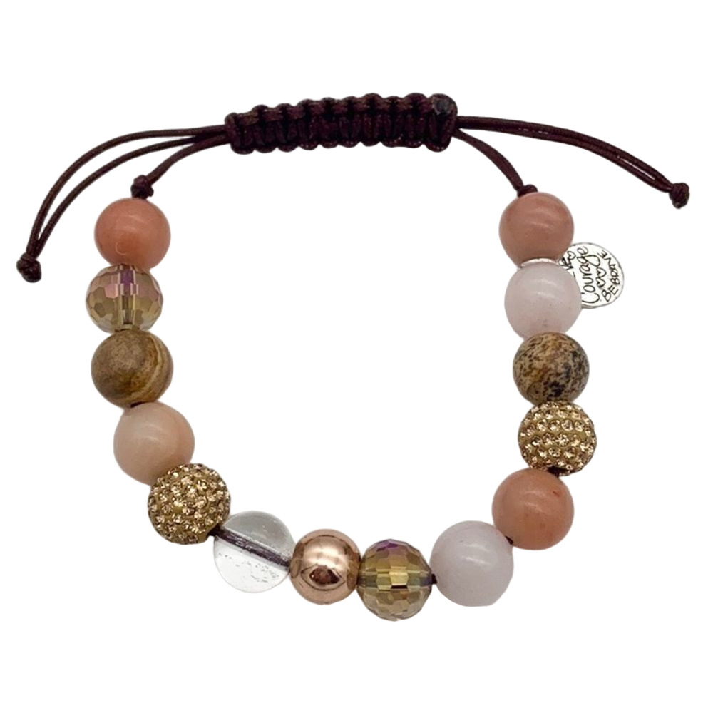 🍭6/$30 Love Courage Brave Beaded Bracelet